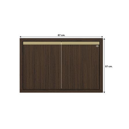 บานใต้เตา JUPITER JUVENTAS 87x57 ซม. สี DARK TEAK_5