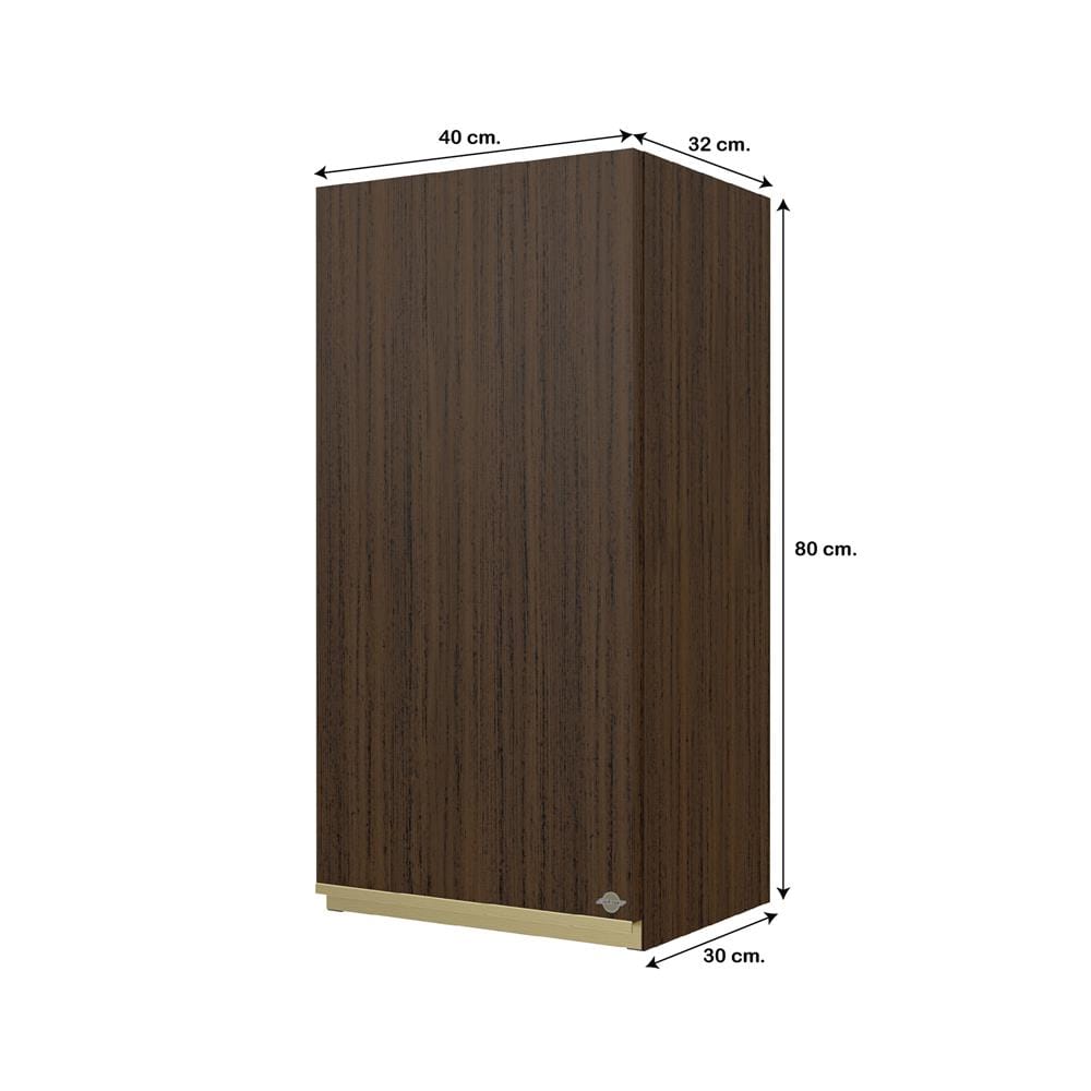 ตู้แขวนเดี่ยว JUPITER JUVENTAS 40x80 ซม. สี DARK TEAK