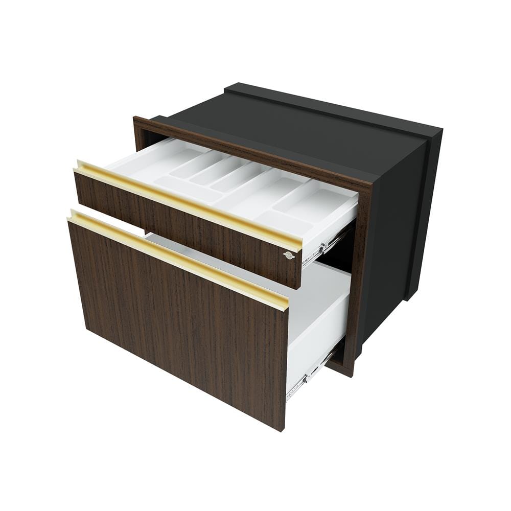 ตู้ลิ้นชัก JUPITER JUVENTAS 87x67 ซม. สี DARK TEAK