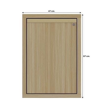 บานซิงค์เดี่ยวเรียบ JUPITER JUVENTAS 47x67 ซม. สี WOODS_7