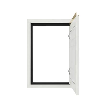 บานซิงค์เดี่ยวระแนง JUPITER JUVENTAS 47x67 ซม. สี SNOW WOOD_2