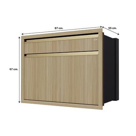 ตู้ลิ้นชัก JUPITER JUVENTAS 87x67 ซม. สี WOODS_5