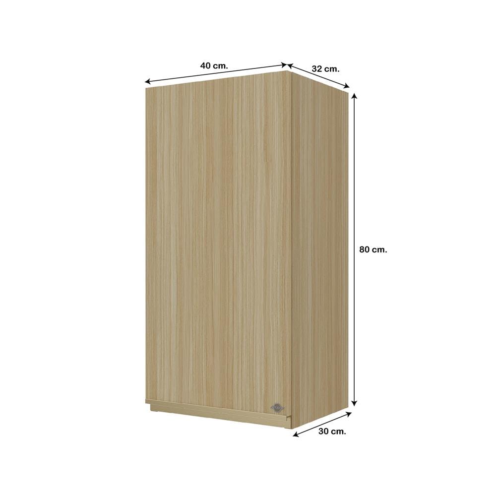 ตู้แขวนเดี่ยว JUPITER JUVENTAS 40x80 ซม. สี WOODS