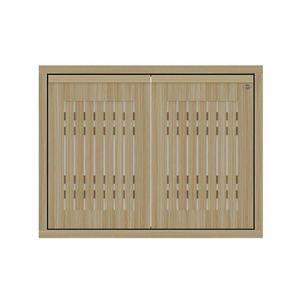 บานซิงค์คู่ระแนง JUPITER JUVENTAS 87x67 ซม. สี WOODS
