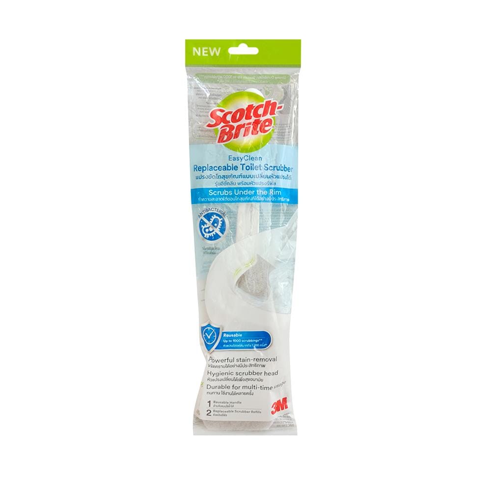 แปรงขัดโถสุขภัณฑ์ SCOTCH-BRITE EASY CLEAN พร้อมหัวแปรงรีฟิล