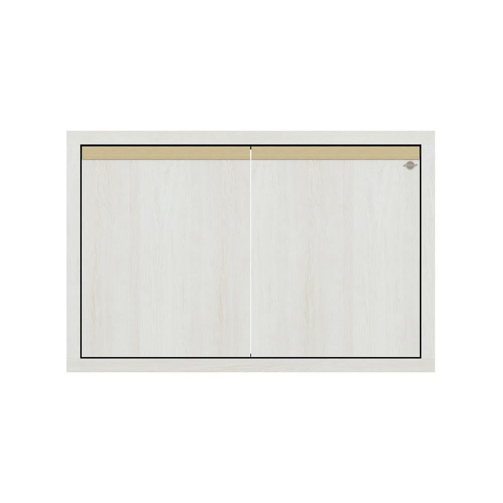 บานใต้เตาเรียบ JUPITER JUVENTAS 87x57 ซม. สี SNOW WOOD