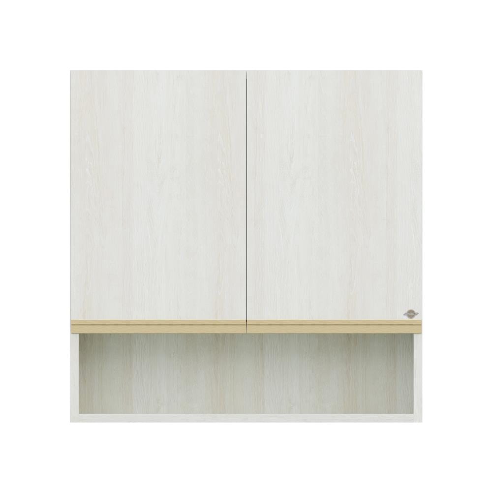 ตู้แขวนคู่ D2 JUPITER JUVENTAS 80x80 ซม. สี SNOW WOOD