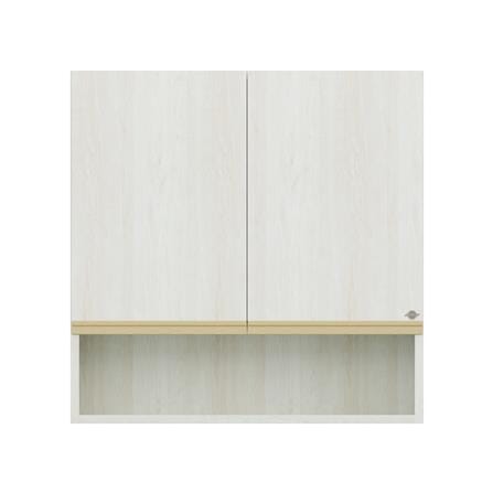 ตู้แขวนคู่ D2 JUPITER JUVENTAS 80x80 ซม. สี SNOW WOOD_0