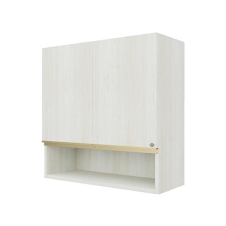 ตู้แขวนคู่ D2 JUPITER JUVENTAS 80x80 ซม. สี SNOW WOOD_1