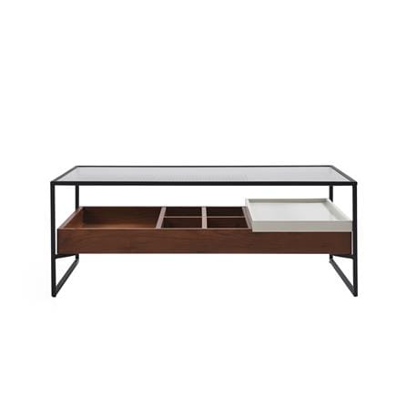 โต๊ะกลาง BENETTA CARELLA 90 ซม. สีน้ำตาล_1