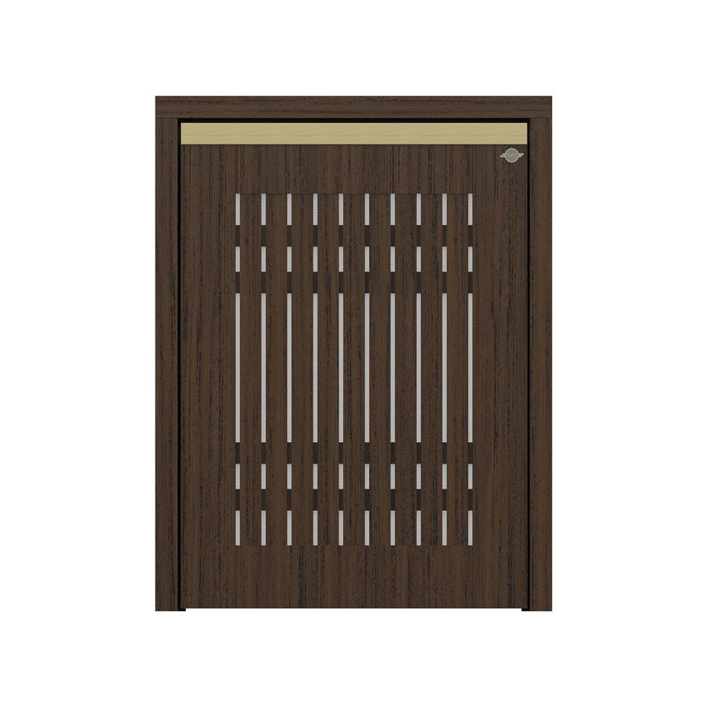 บานถังแก๊สระแนง JUPITER JUVENTAS 57x74 ซม. สี DARK TEAK