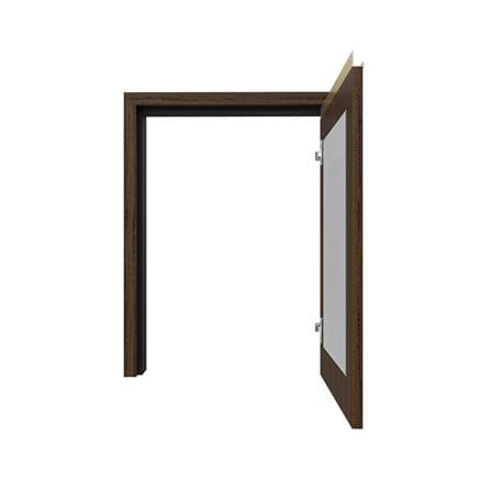 บานถังแก๊สระแนง JUPITER JUVENTAS 57x74 ซม. สี DARK TEAK_1