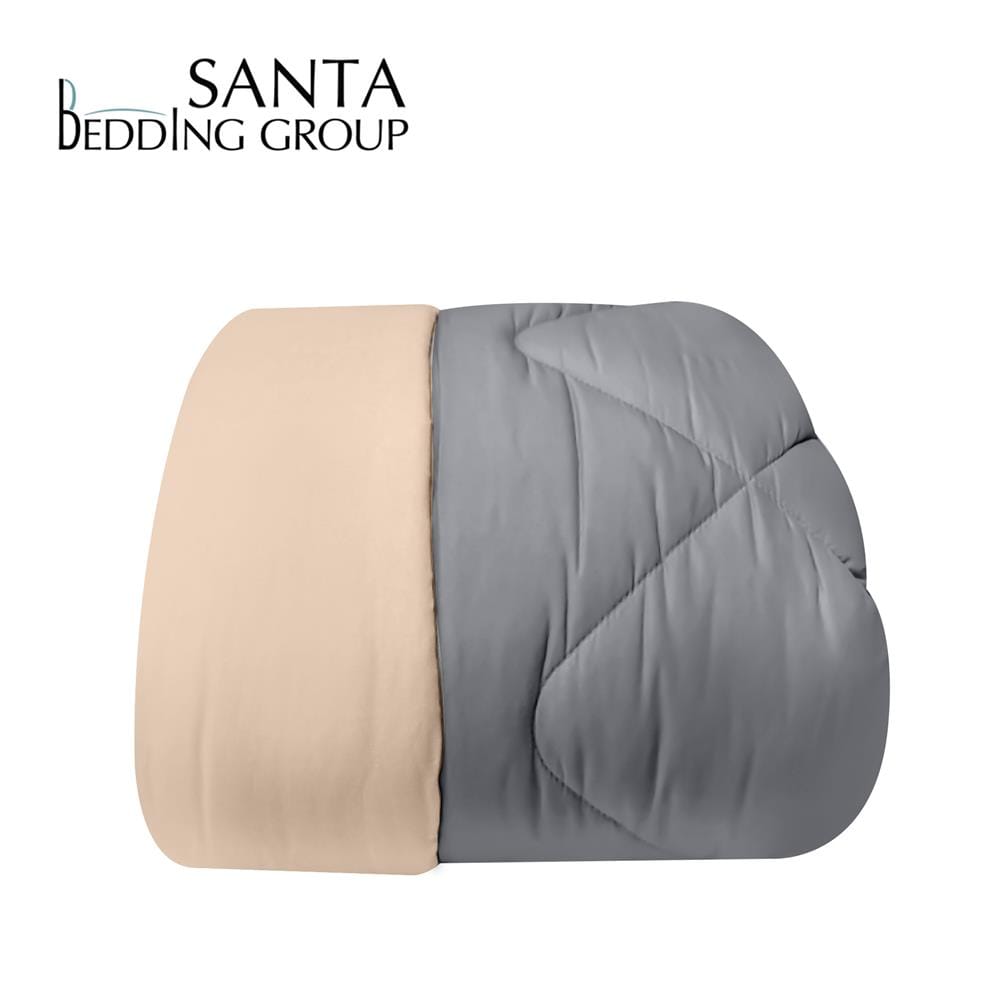ผ้านวม SANTA BEDDING 100x90 นิ้ว สี BROWN/GREY