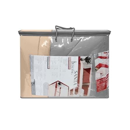 ผ้านวม SANTA BEDDING 100x90 นิ้ว สี BROWN/GREY_2