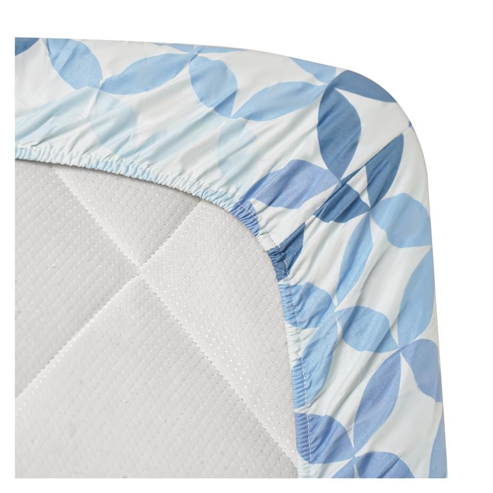 ชุดผ้าปูที่นอน 5 ฟุต (ชุด 6 ชิ้น) HOME LIVING STYLE MOTION สี BLUE