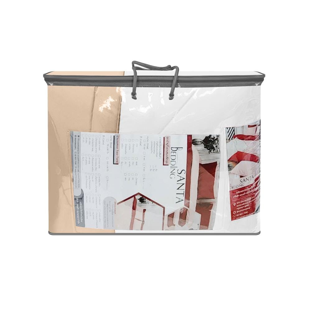 ผ้านวม SANTA BEDDING 70x90 นิ้ว สี BROWN/WHITE