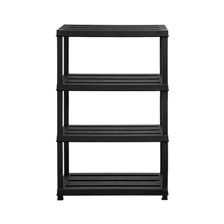 ชั้นวางของ 4 ชั้น STACKO DRUNO 90x44x184 ซม. สีดำ_2