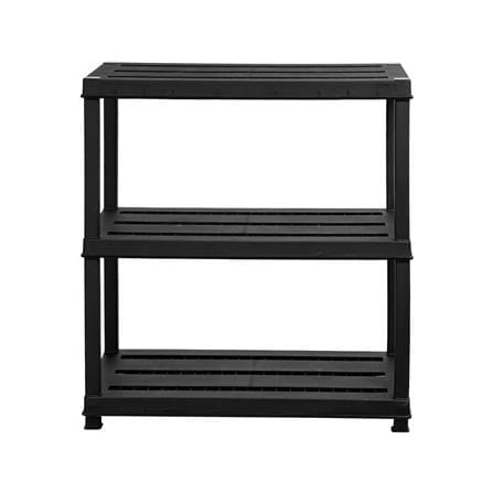 ชั้นวางของ 3 ชั้น STACKO DRUNO 90x44x136 ซม. สีดำ_2