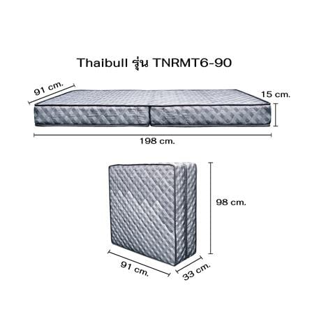 ที่นอนโฟม 3 ฟุต THAIBULL รุ่น TNRMT6-90_6