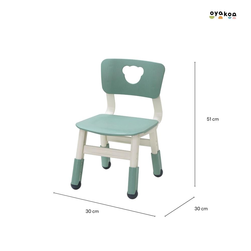 เก้าอี้เด็ก OYAKOO PLAYFUL CREATIONS HARPER สีเขียว/เทา