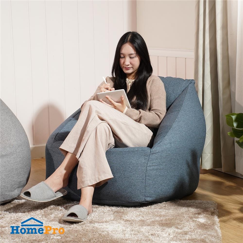 เบาะรองนั่งเป่าลม SNAZZ KAZE 34X29.5 นิ้ว สีน้ำเงิน
