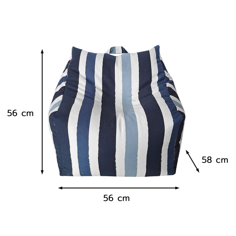 เบาะรองนั่ง SNAZZ KYLER 22X22 นิ้ว สีน้ำเงิน