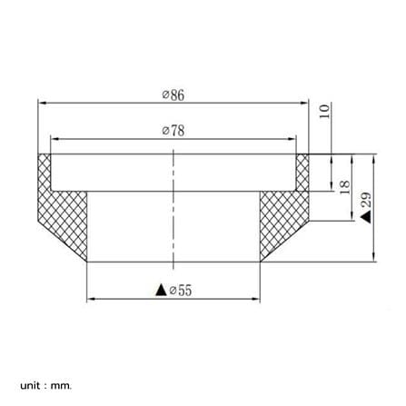 ยางรองหม้อน้ำ COTTO F940000_1
