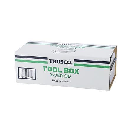 กล่องเครื่องมือเหล็ก 1 ช่อง TRUSCO Y-350OD สีเขียวขี้ม้า_1
