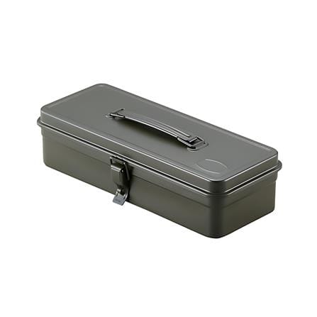 กล่องเครื่องมือเหล็ก 1 ช่อง TRUSCO T-320OD สีเขียวขี้ม้า_0