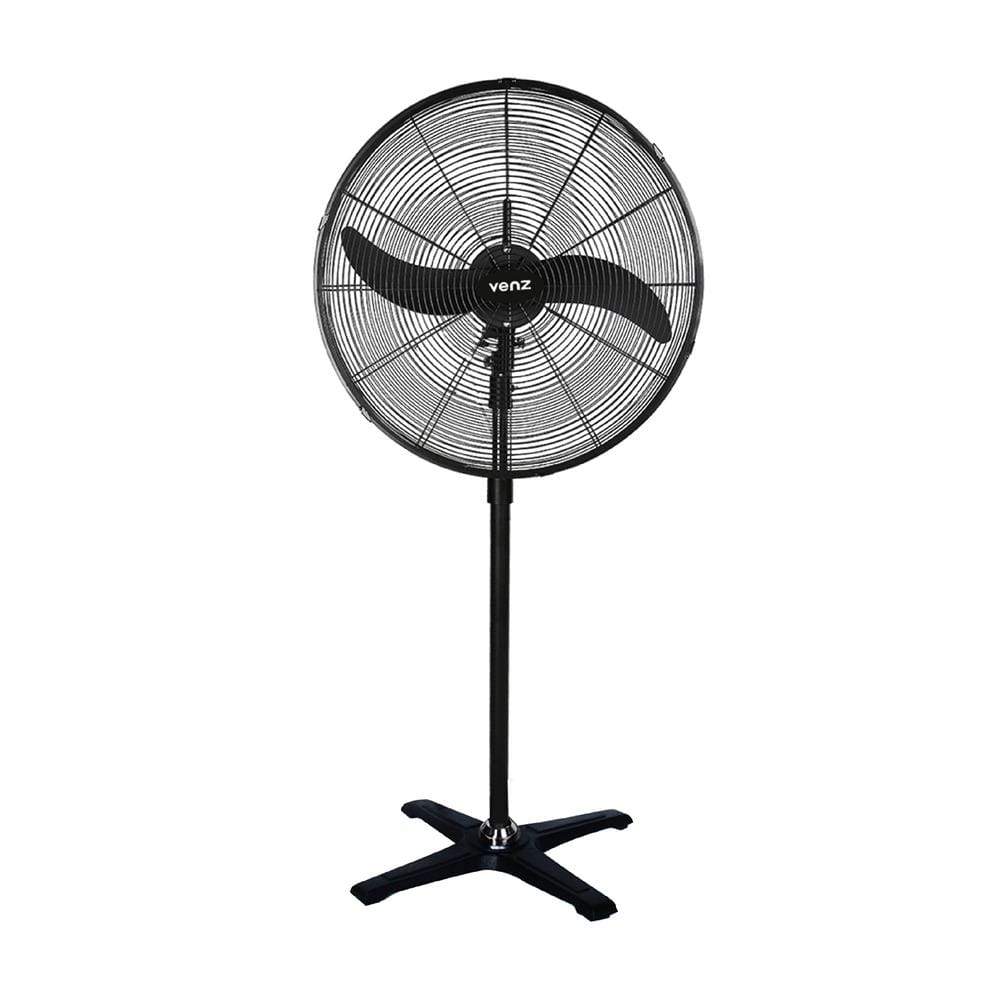 พัดลมอุตสาหกรรมขาเดี่ยว 24 นิ้ว VENZ FS-60 สีดำ