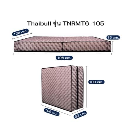 ที่นอนโฟม 3.5 ฟุต THAIBULL รุ่น TNRMT6-105_7