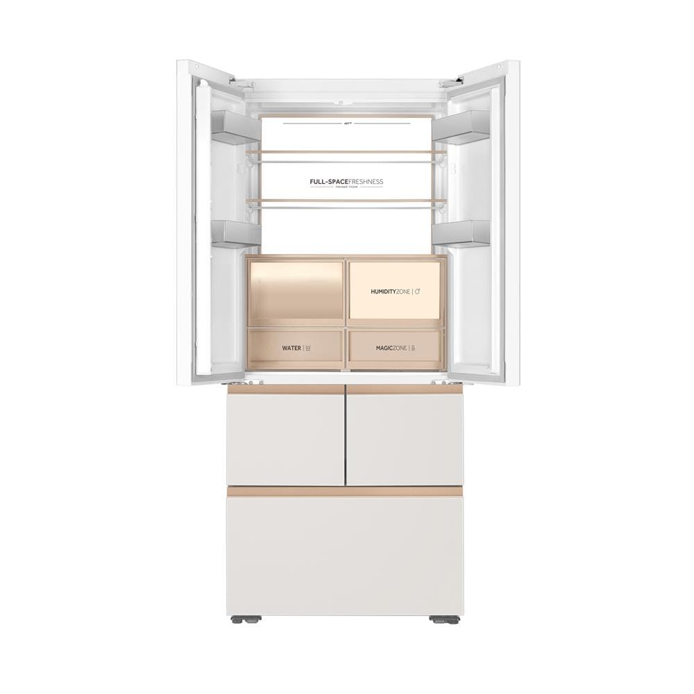 ตู้เย็น MULTI DOOR HAIER HRF-FD529I(MLW)GU1 18 คิว สีขาวครีม
