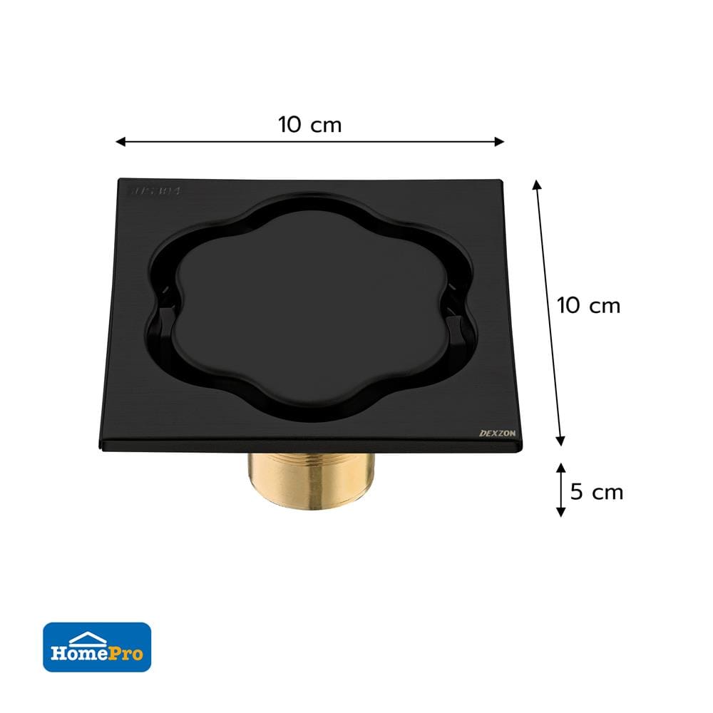 ตะแกรงกันกลิ่น DEXZON S-J6110FS-MB 3.8 นิ้ว
