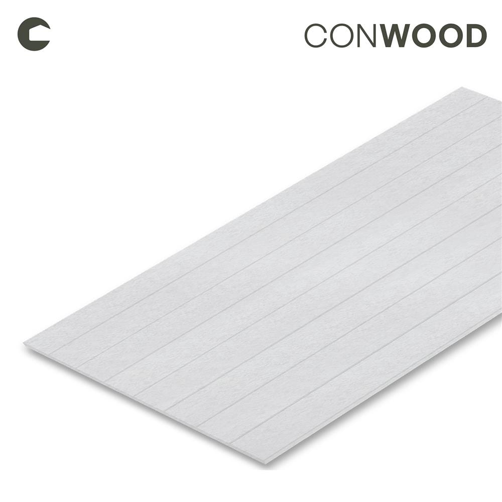 แผ่นบอร์ดเซาะร่อง 6 นิ้ว CONWOOD 2x120x240 ซม. สีธรรมชาติ