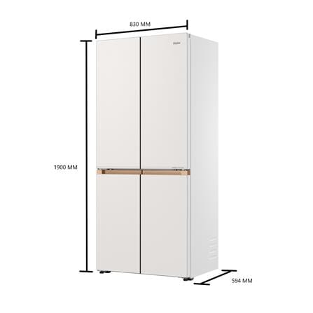 ตู้เย็น MULTI DOOR HAIER HRF-MD529I(MLW)GU1 17.9 คิว สีขาวครีม_9