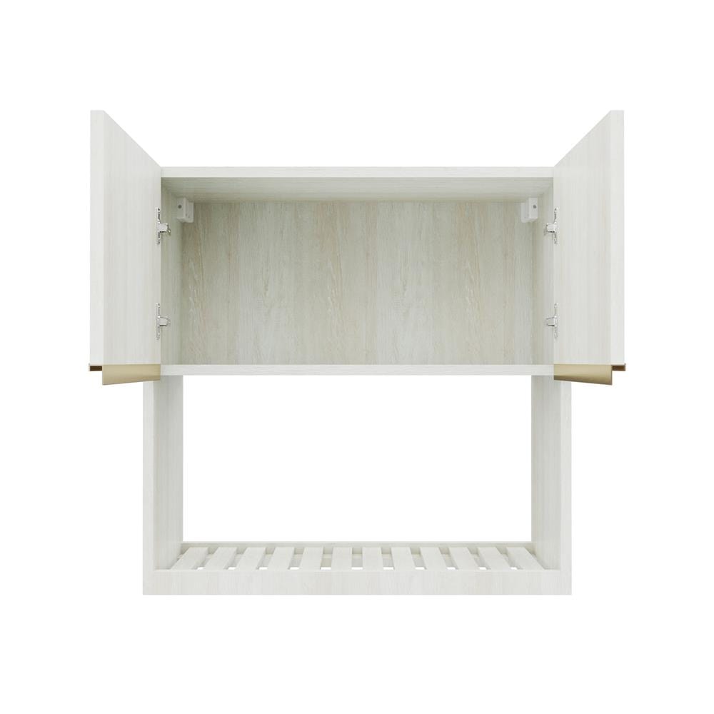 ตู้แขวนคว่ำจาน JUPITER JUVENTAS SNOW WOOD 80x80 ซม.