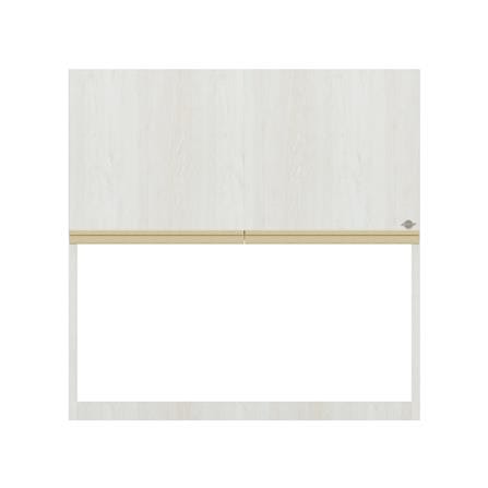 ตู้แขวนคว่ำจาน JUPITER JUVENTAS SNOW WOOD 80x80 ซม._0
