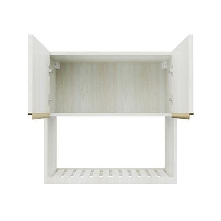 ตู้แขวนคว่ำจาน JUPITER JUVENTAS SNOW WOOD 80x80 ซม._2