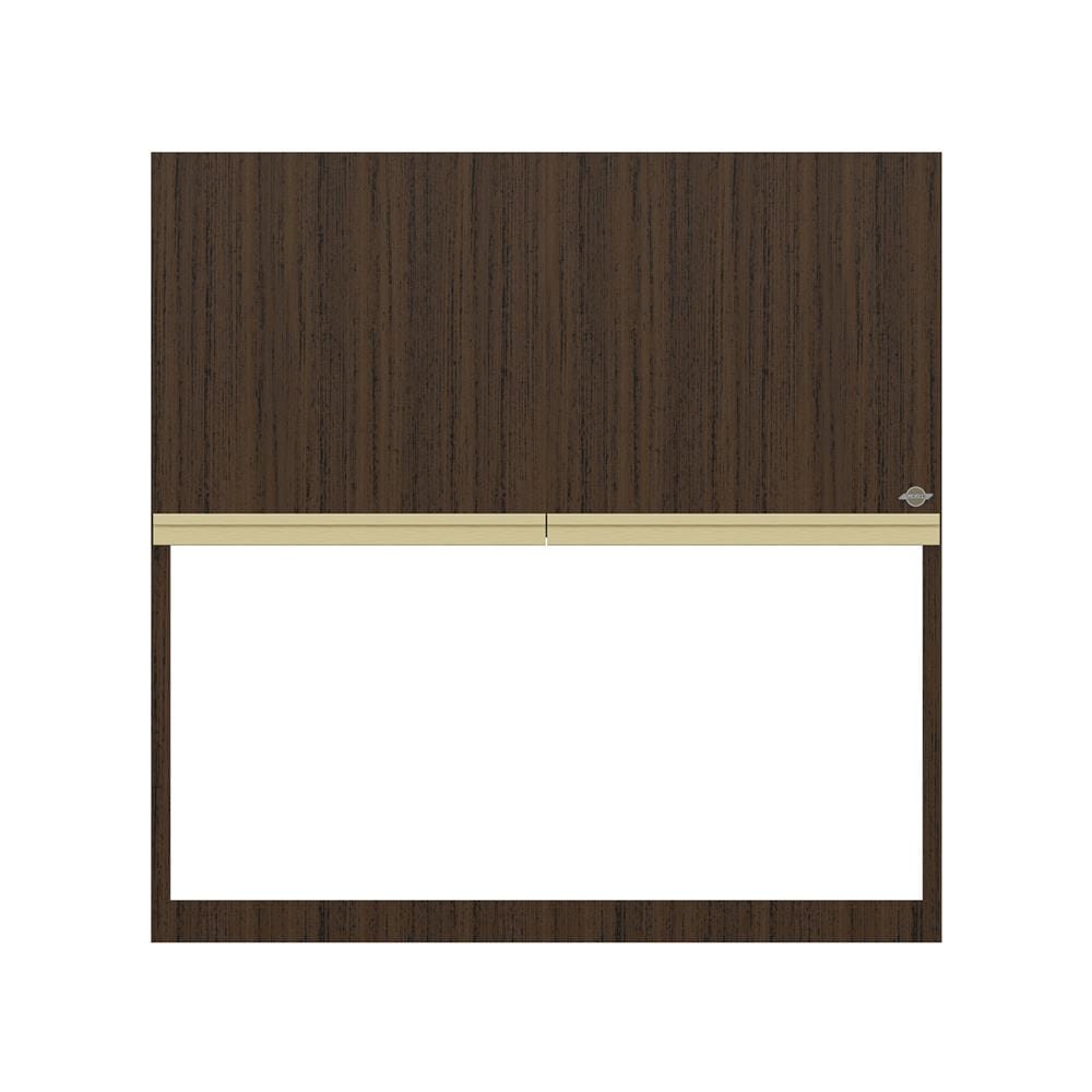 ตู้แขวนคว่ำจาน JUPITER JUVENTAS DARK TEAK 80x80 ซม.