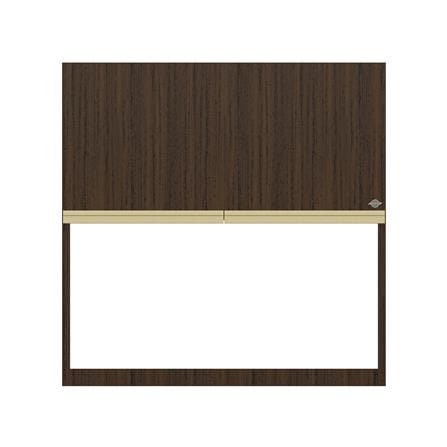 ตู้แขวนคว่ำจาน JUPITER JUVENTAS DARK TEAK 80x80 ซม._0