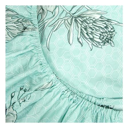 ชุดผ้าปูที่นอน 5 ฟุต (ชุด 6 ชิ้น) PICASSO CLASSIC STYLE GREEN MINT_2