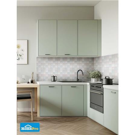 กระเบื้องผนัง 10x16 นิ้ว SOSUCO ศาลายา สีเทา A 1 ตร.ม._5