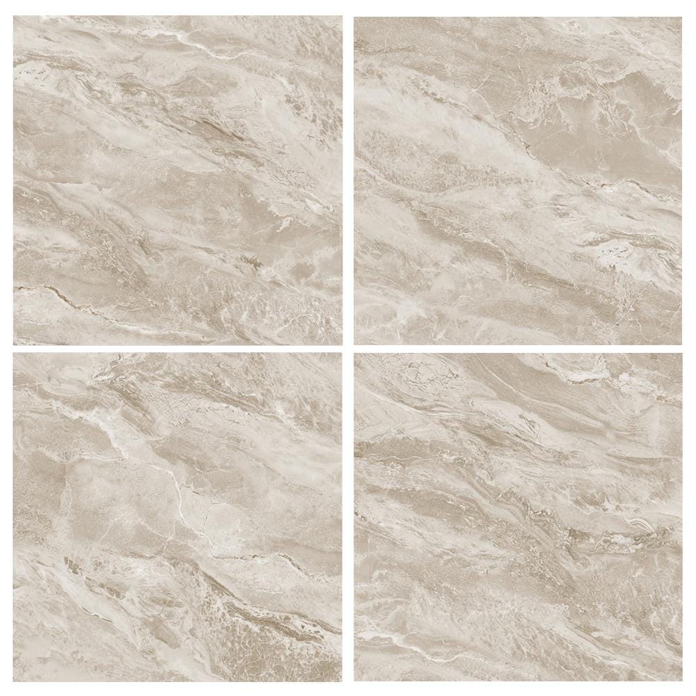 กระเบื้องพื้น 50x50 ซม. TARA บุญสิน น้ำตาล A 1 ตร.ม.