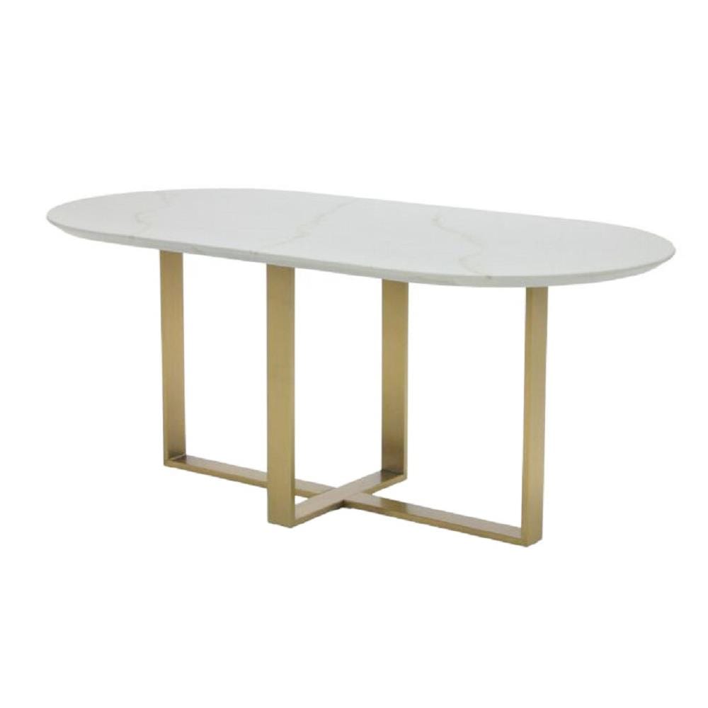โต๊ะทานข้าว SB FURNITURE SESANY 19235382 180 ซม. สีขาว