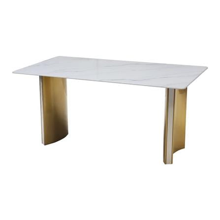 โต๊ะทานข้าว SB FURNITURE HEZRON 19233867 160 ซม. สีขาว_0