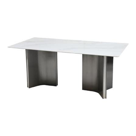 โต๊ะทานข้าว SB FURNITURE HICKO 19233868 181 ซม. สีขาว_0
