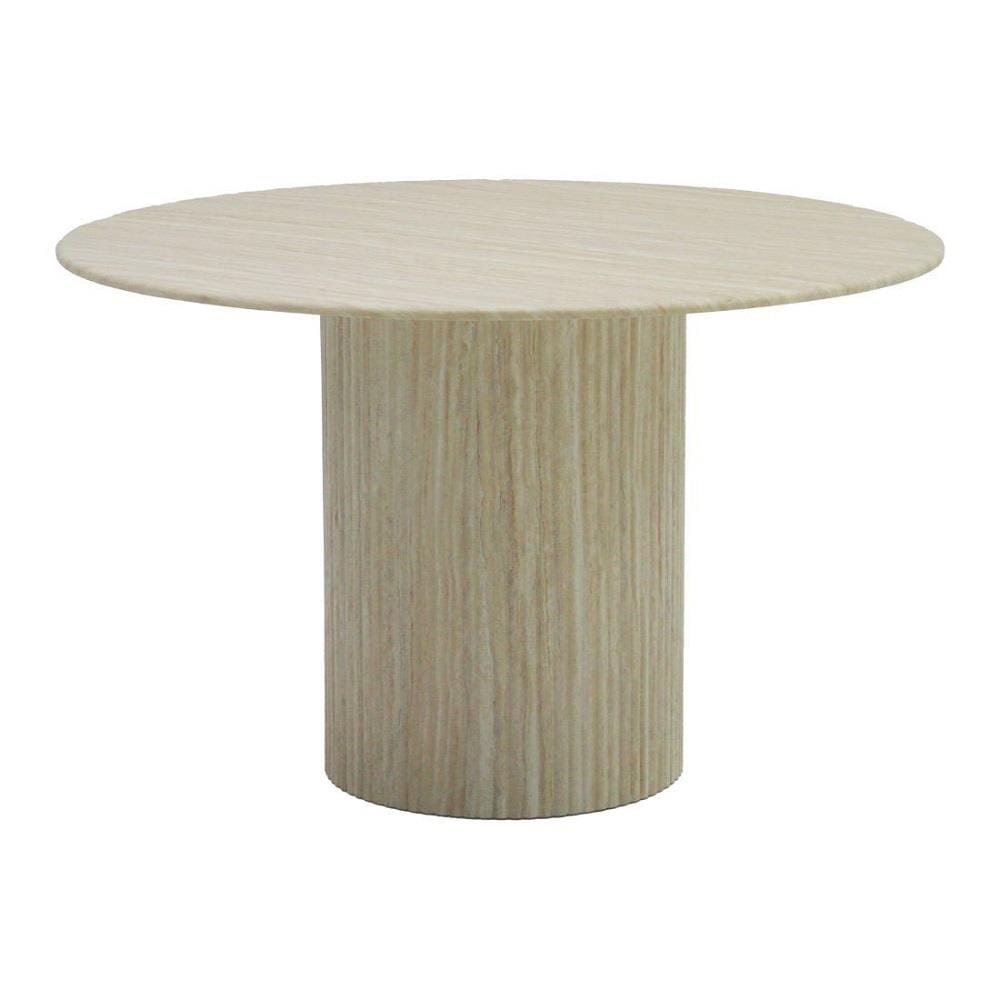 โต๊ะทานข้าว SB FURNITURE HASH BROWN 19235556 120 ซม. สีครีม