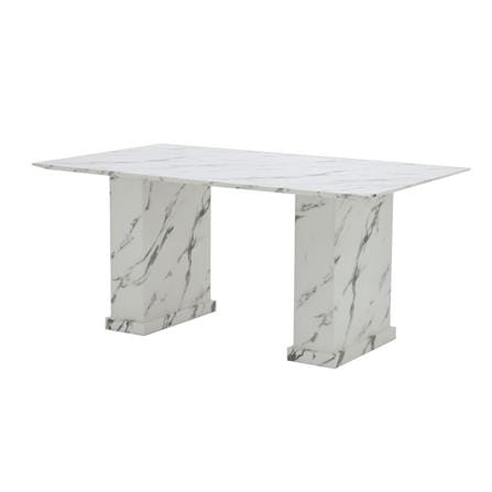 โต๊ะทานข้าว SB FURNITURE BASHA 19237033 160 ซม. สีขาว_0