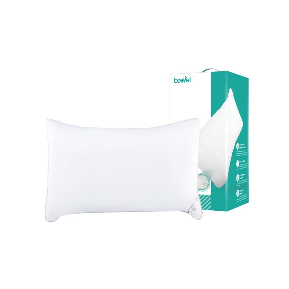 หมอนสุขภาพ ใยสังเคราะห์ BEWELL SWE09-M 66x44x20 ซม. สีขาว