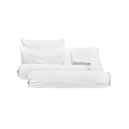 ชุดผ้าปูที่นอน 5 ฟุต (ชุด 6 ชิ้น) PICASSO CLASSIC STYLE IRIS สี WHITE_3